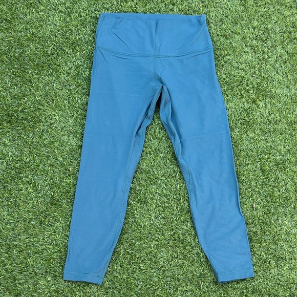 lululemon athletica Pants - lululemon athletica Blue Leggings Size 10